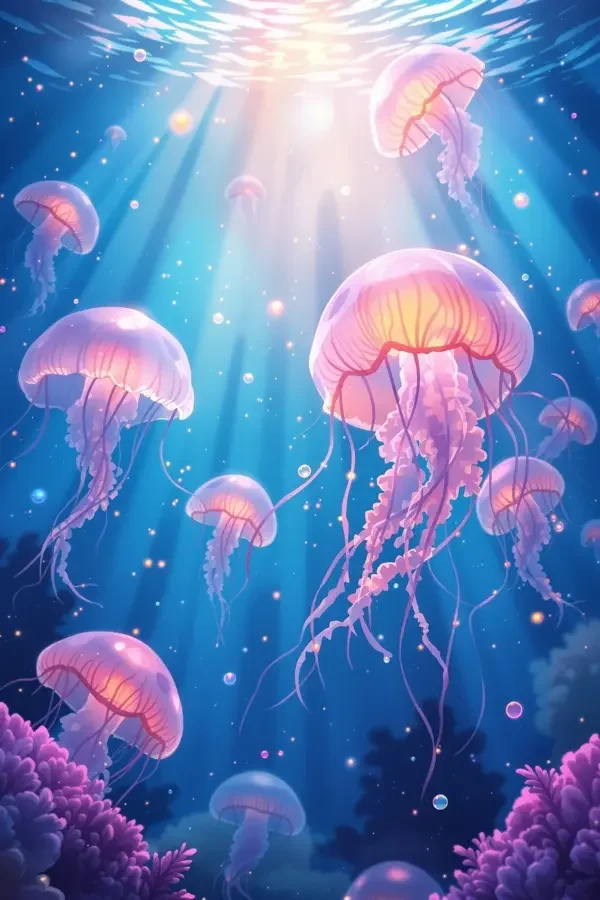 深蓝回响 动漫海报